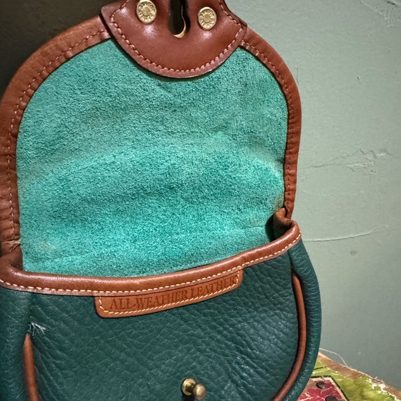 Dooney & Bourke Green Leather Small Crossbody Bag - Picture 4 of 7